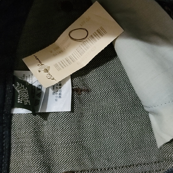 Brand NWT Eddie Bauer woman's jeans curvy fit size 10 bark blue color mint new - Picture 5 of 12